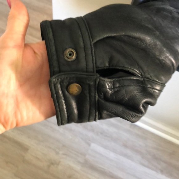 Tannery West Leather Jacket Men’s Black Size Large - Picture 3 of 10